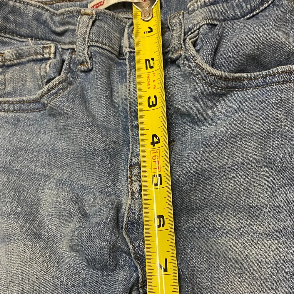Kid’s Levi's Light Blue High Rise Size 6R Super Skinny Jeans Stretch Timeless